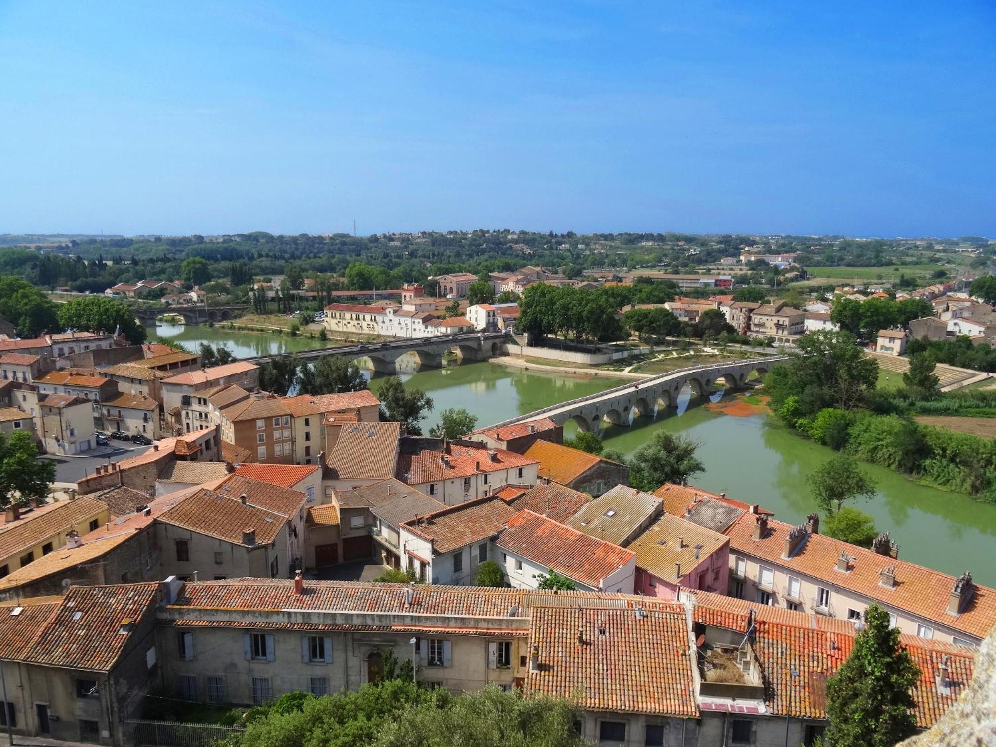 "Air D'Antan"-Meuble De Tourisme 3 Etoiles -Residence "Les Logis De Beziers"-Garage Optionnel-Coeur De Ville-Plages A 16Km ! Buitenkant foto
